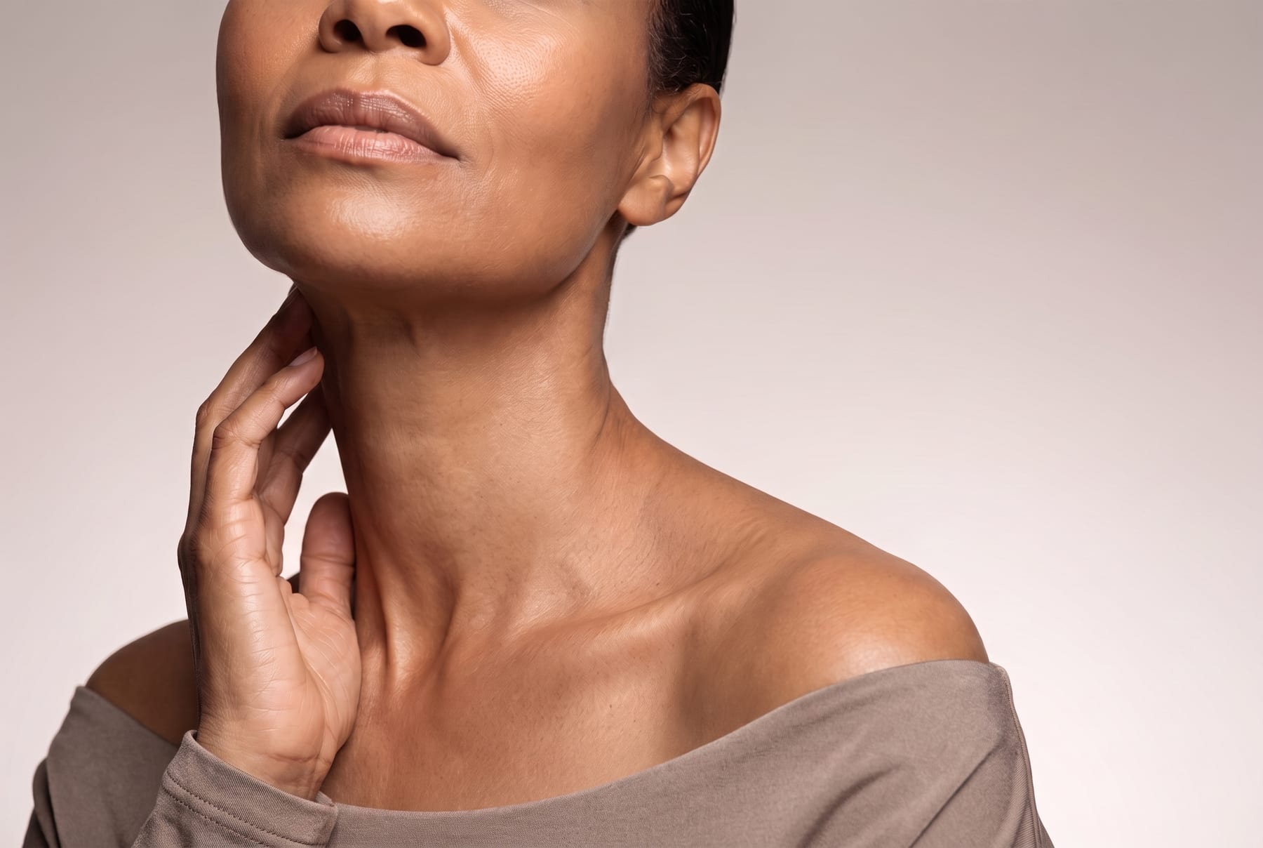 Neck and décolletage
