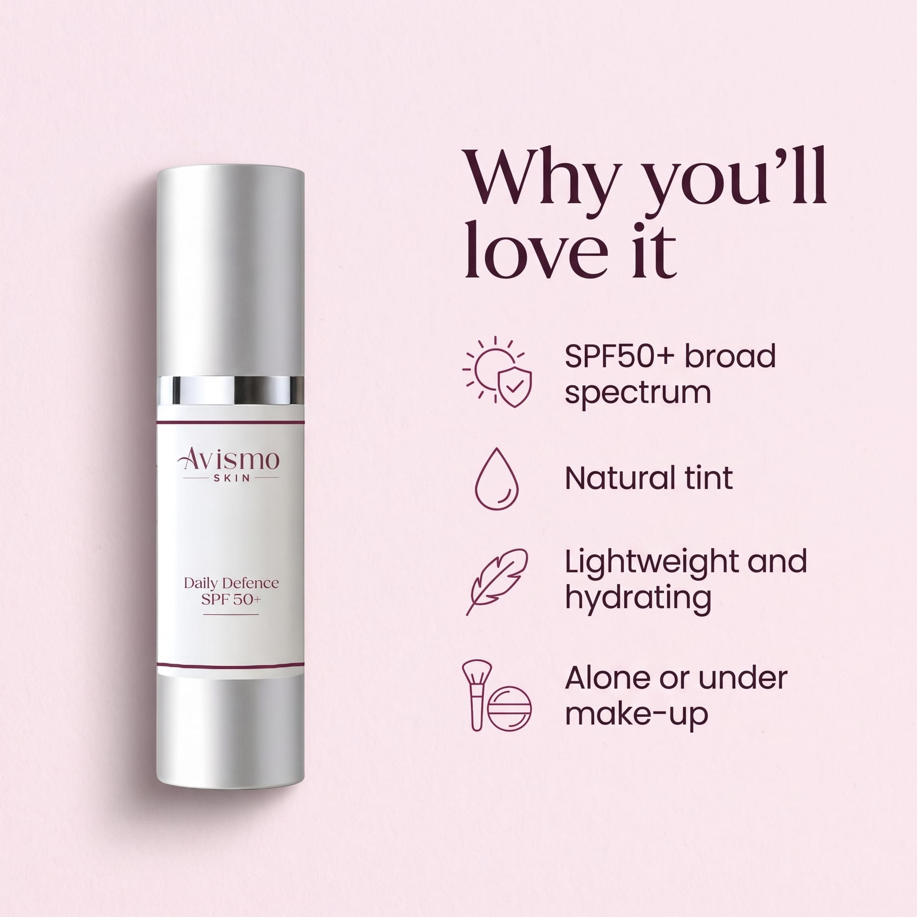Why you'll love Daily Defence SPF50+