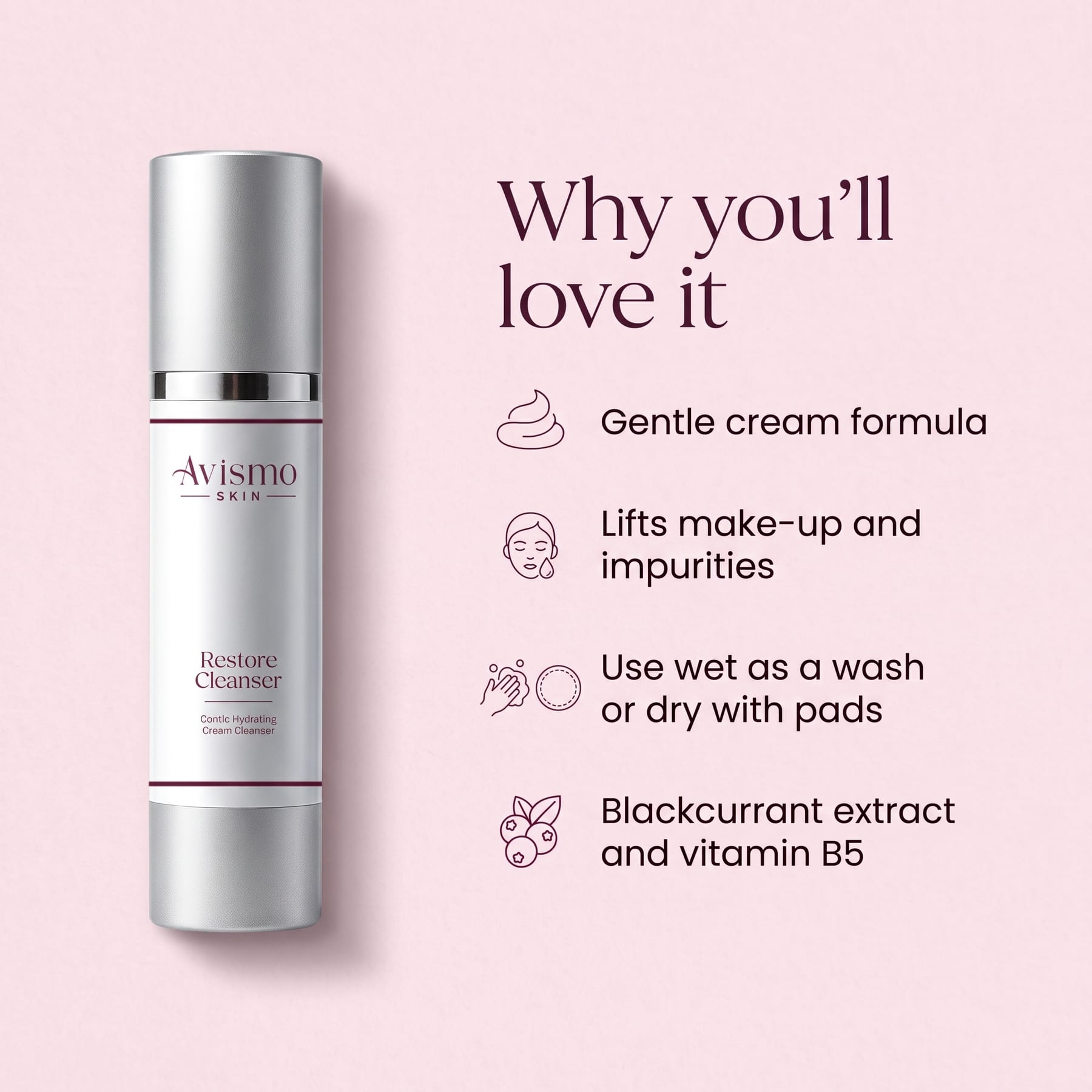Why you'll love Restore Cleanser
